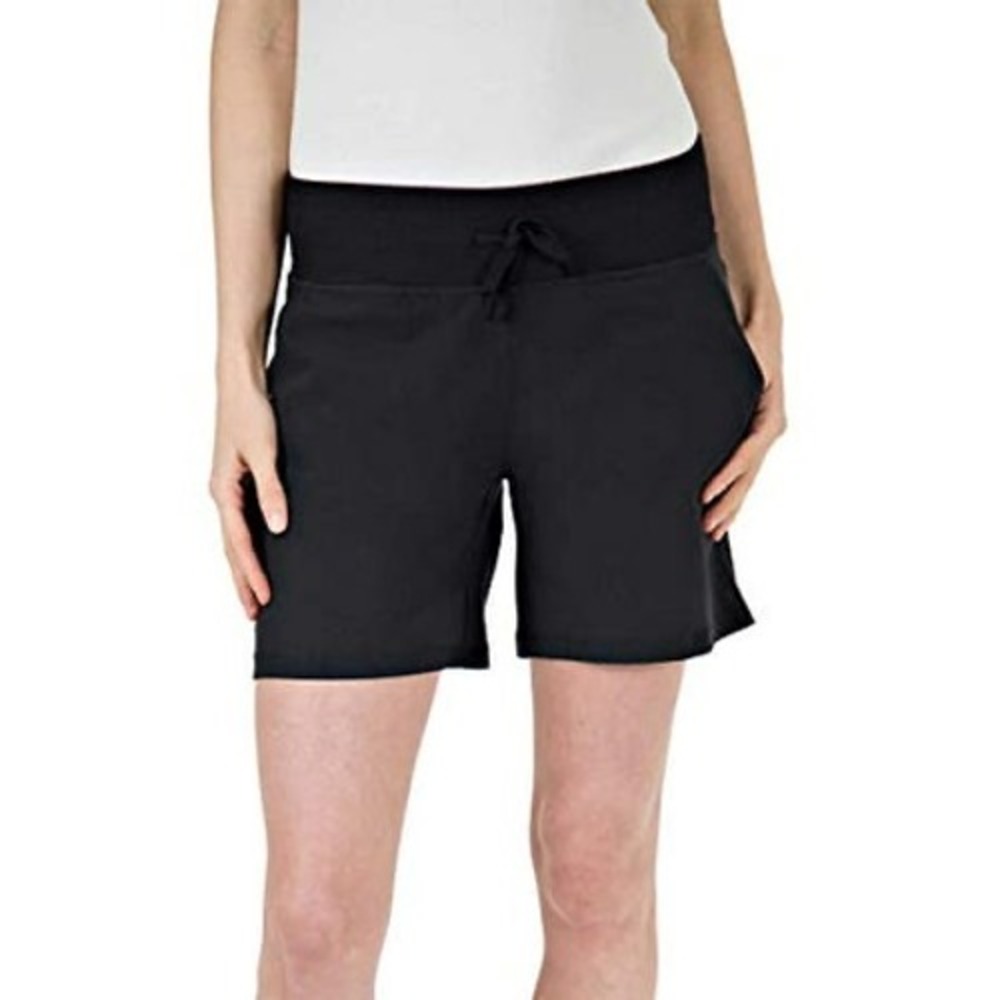 894. Tuff Athletic Women's Adjustable Drawcord BlackShorts Size XXL